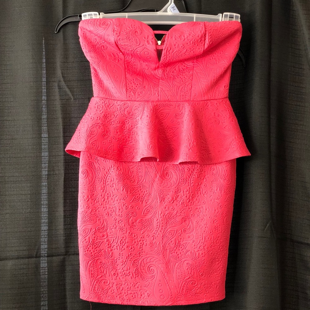 Beautiful strapless dress